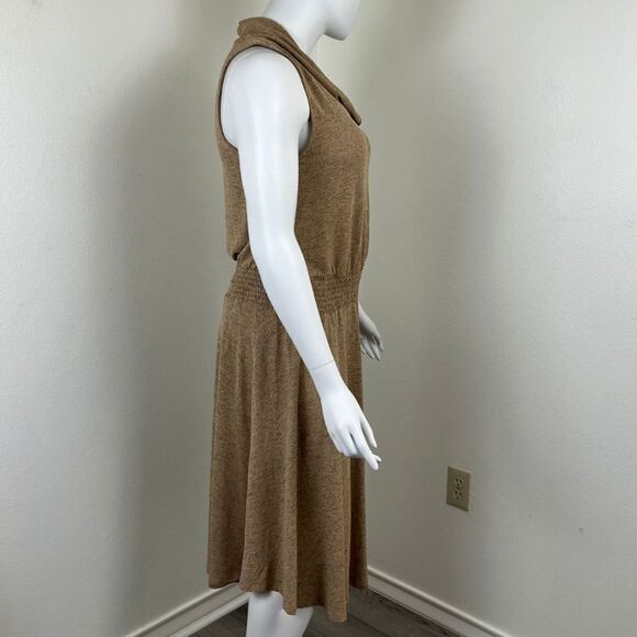 Soft Surroundings Womens Size L Tall Kerry Cowl Neck Swing Midi Pullover Dress - Picture 15 of 17